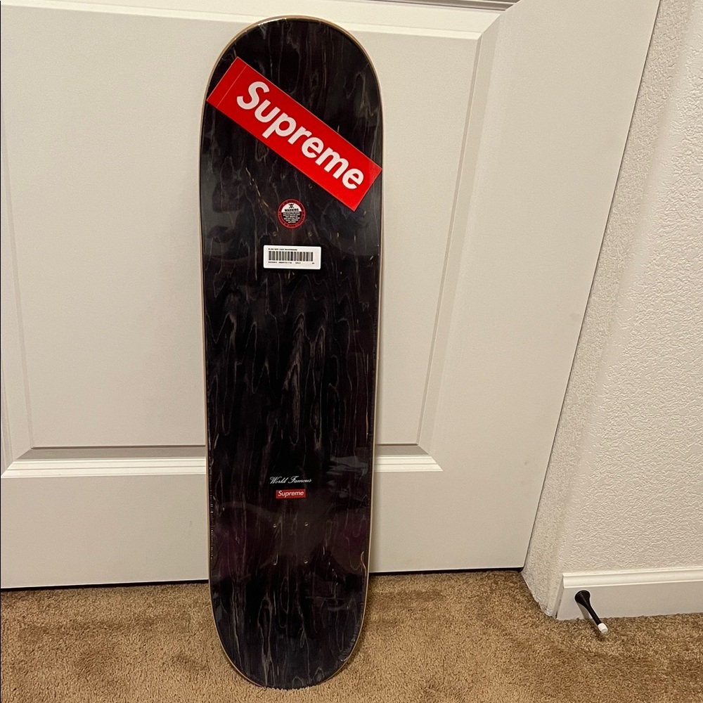 New Supreme SS22 Bling Box Logo Skateboard Deck